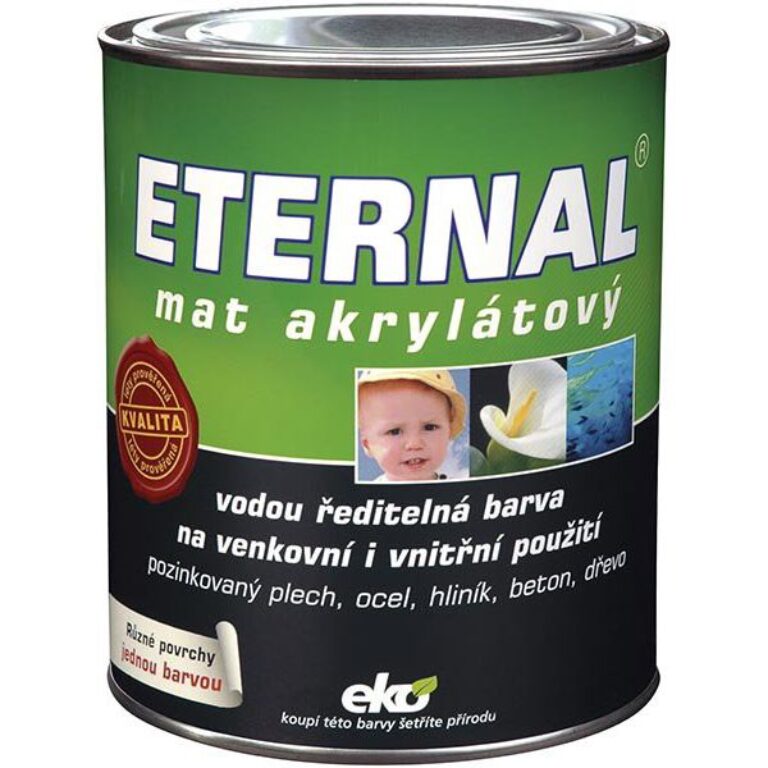 ETERNAL mat akrylátový 0,7 kg tmavě zelená 022                          