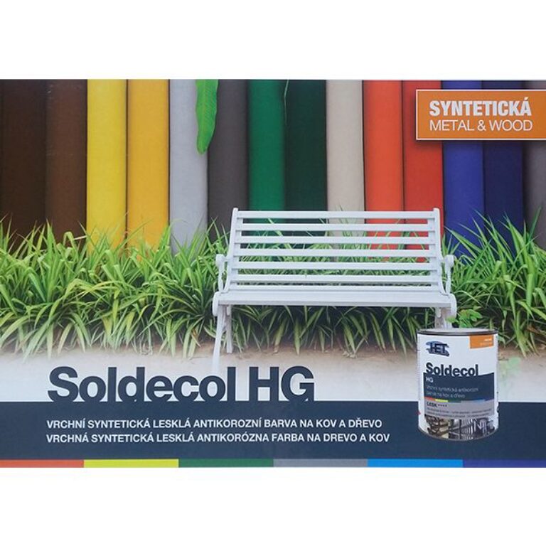 Soldecol SHG 6200 syntetická barva žlutý střední 0,75l                          