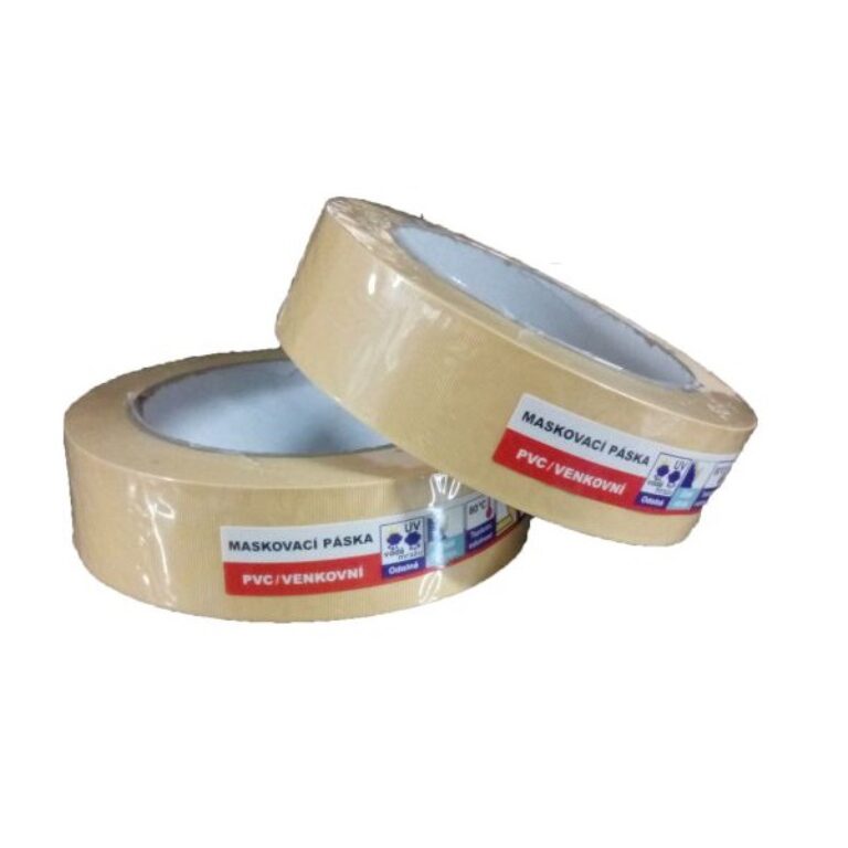 Venkovní maskovací páska PVC UV 30x33, 80°C, 7 dnů
                          
