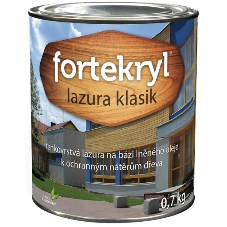 FORTEKRYL lazura KLASIK 0,7 kg teak                          