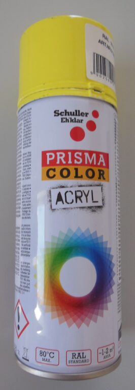 Sprej Prisma Color 400ml, RAL 1016 sírová žlutá                          