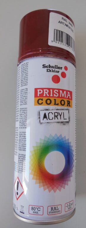 Sprej Prisma Color 400ml, RAL 3009 oxid. červená                          