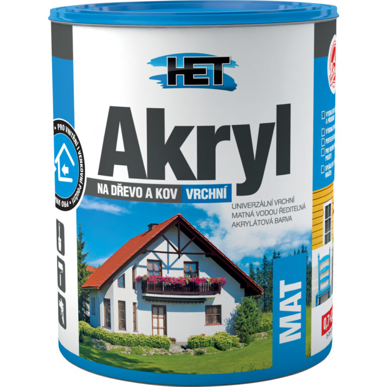 Akryl Mat 0199 černá 0,7kg                          
