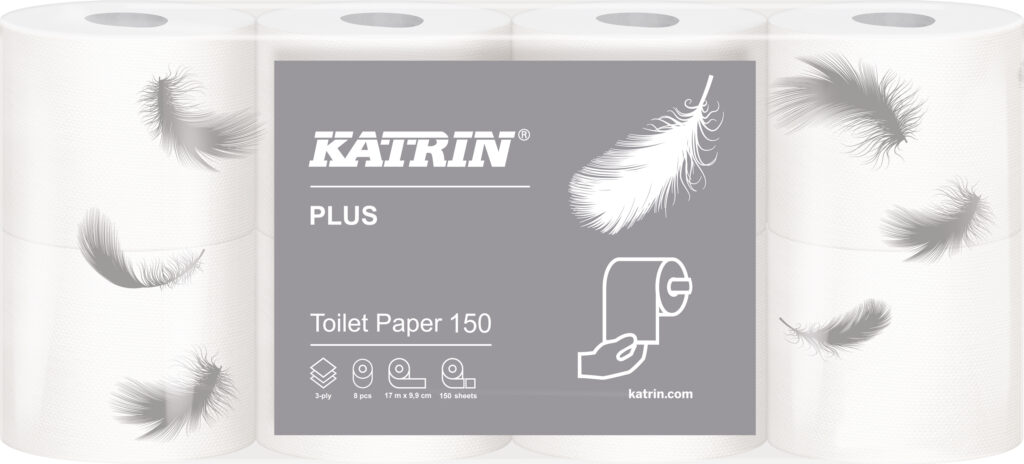 Toaletní papír Katrin + 3-vrst. 8ks                          