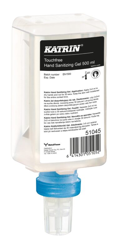 KATRIN dezinfekční gel na ruce 500ml Sanitizing                          