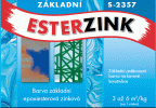 Esterzink zinková barva šedá S2357-0110 0,8kg                          
