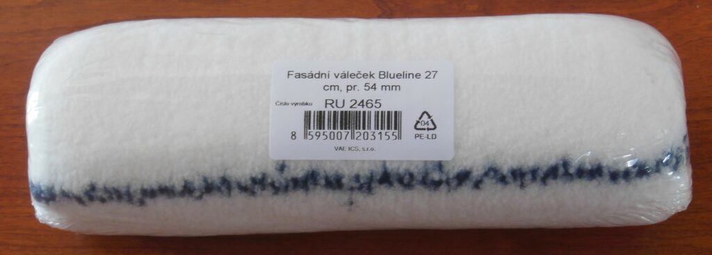 Váleček Blueline fasádní  27cm, pr. 54mm tkaný polyester                          
