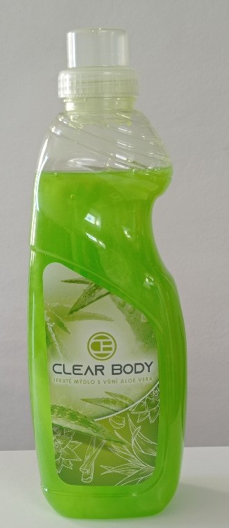 Clear Body tekuté mýdlo 1L Aloe Vera