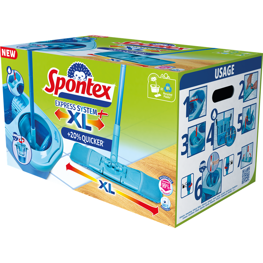 Spontex Express system + XL mop